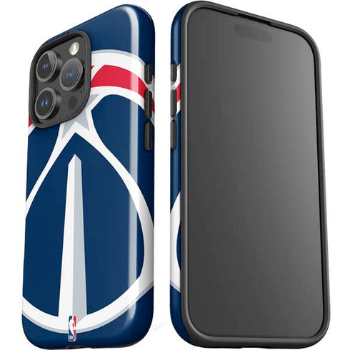 NBA Washington Wizards Large Logo iPhone 16 Pro Impact Case